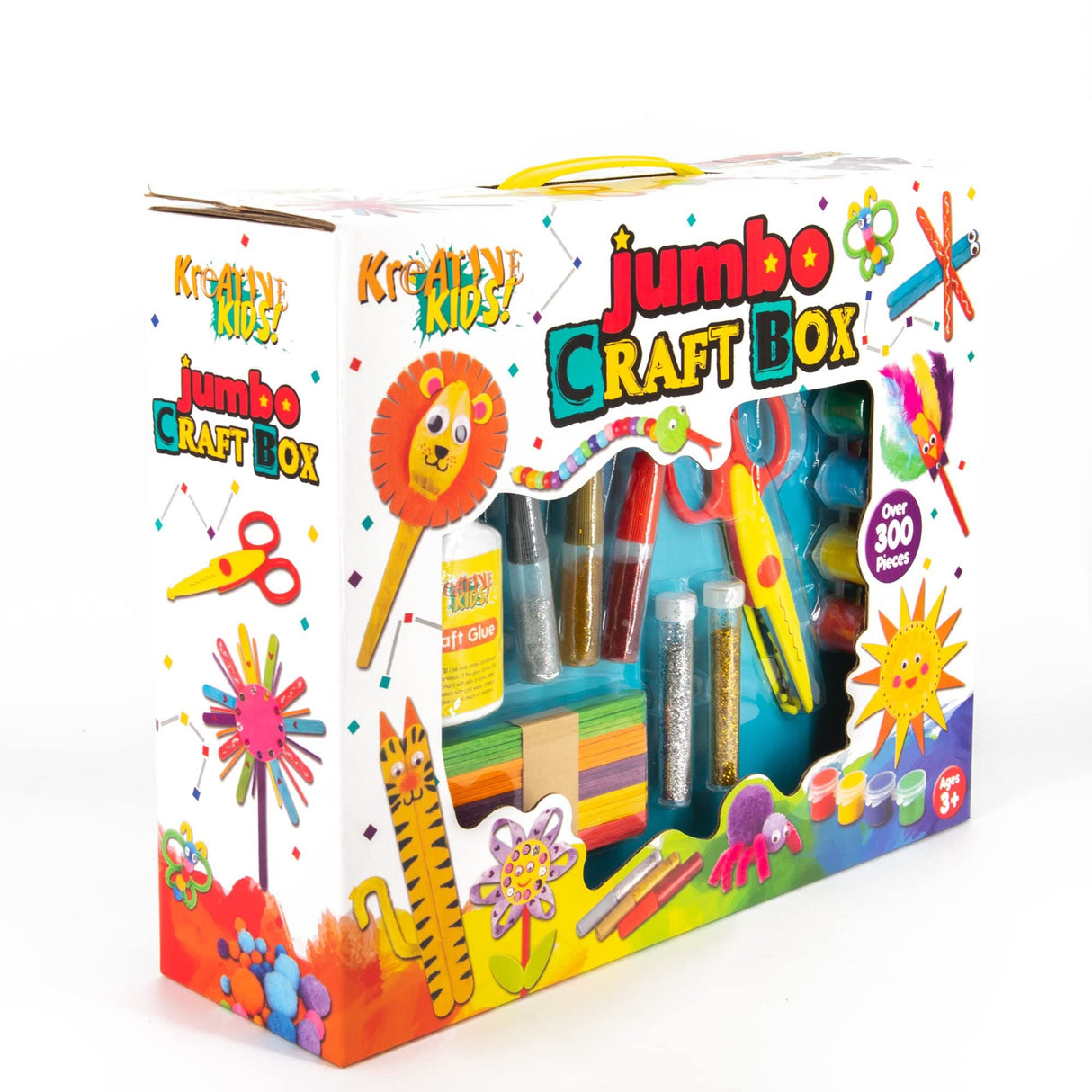 Jumbo 300 Piece Creative Craft Box