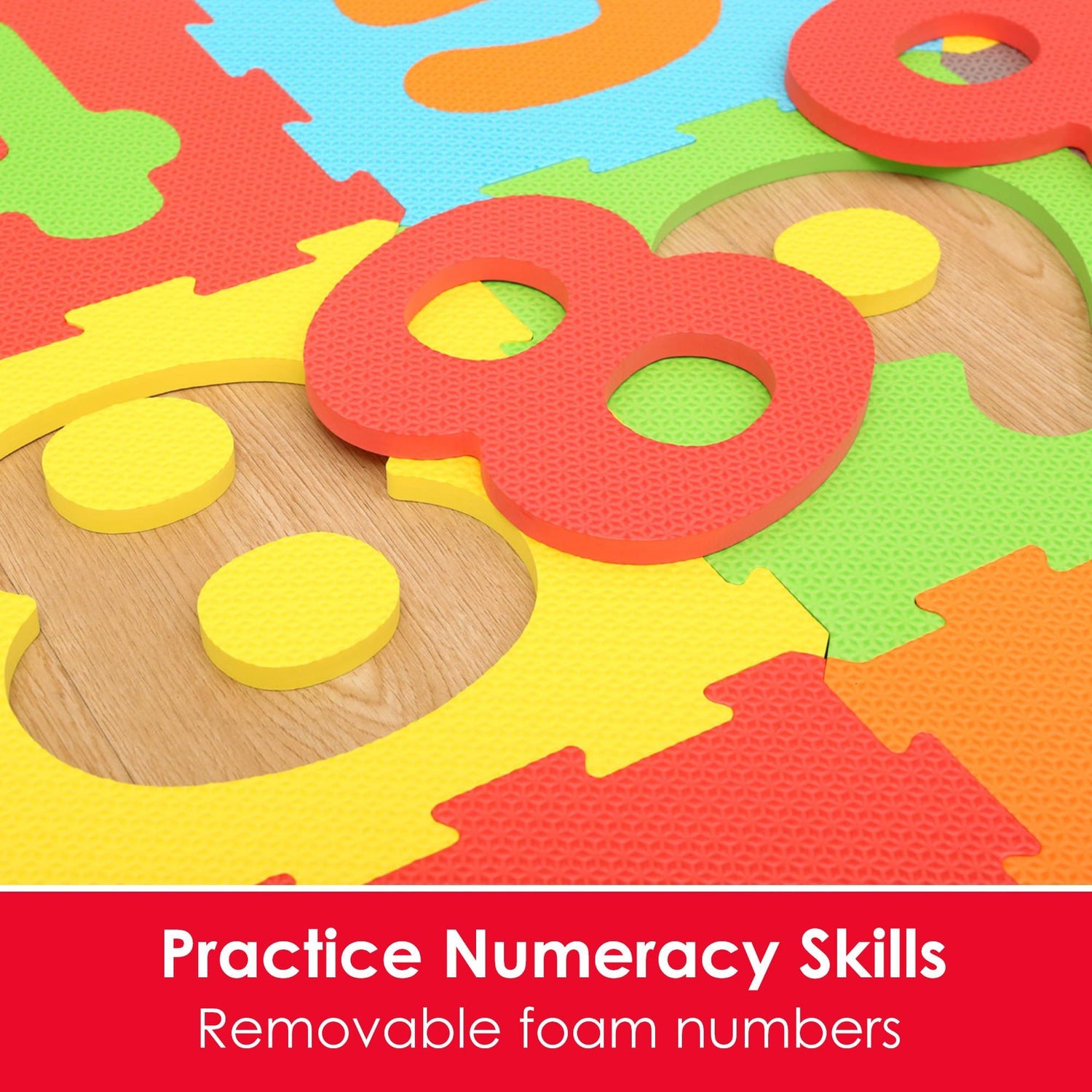 Interlocking Foam Play Mats with 40 Ball Pit Balls