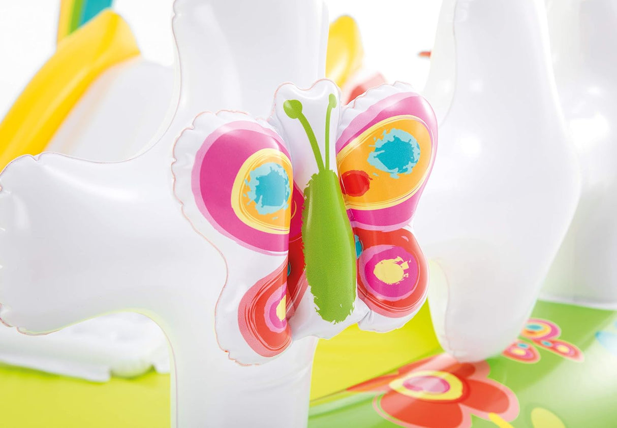 Intex My Garden Inflatable Play Center with Slide and Sprayer