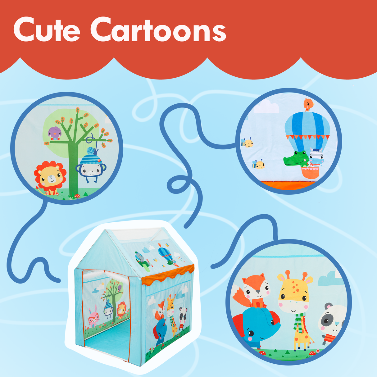 Fisher-Price Sunshine Tent Game House