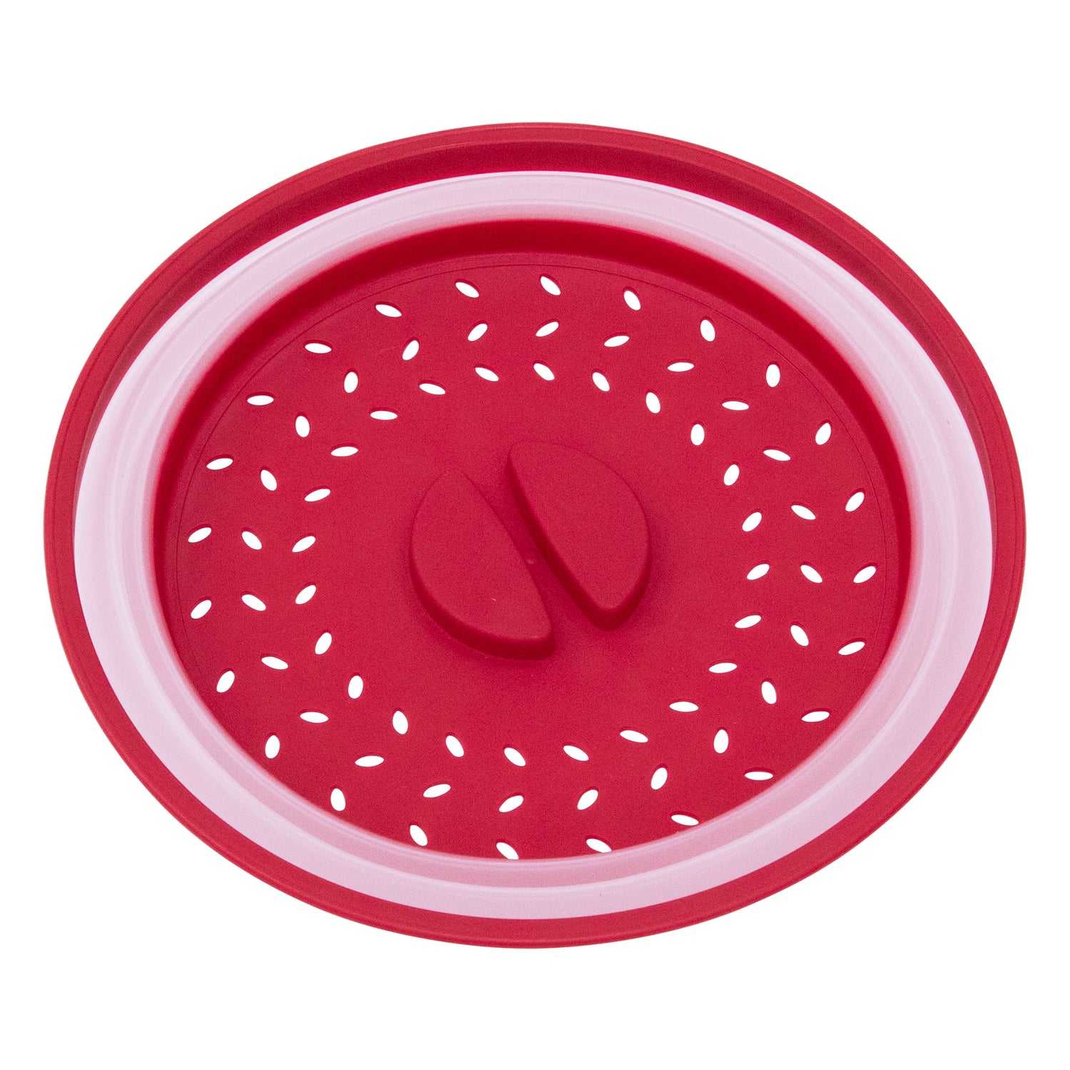 Microwave Cover for Food Collapsible Microwave Splatter Cover with Steam Vents Microwave Colander BPA Free - Assorted Colours