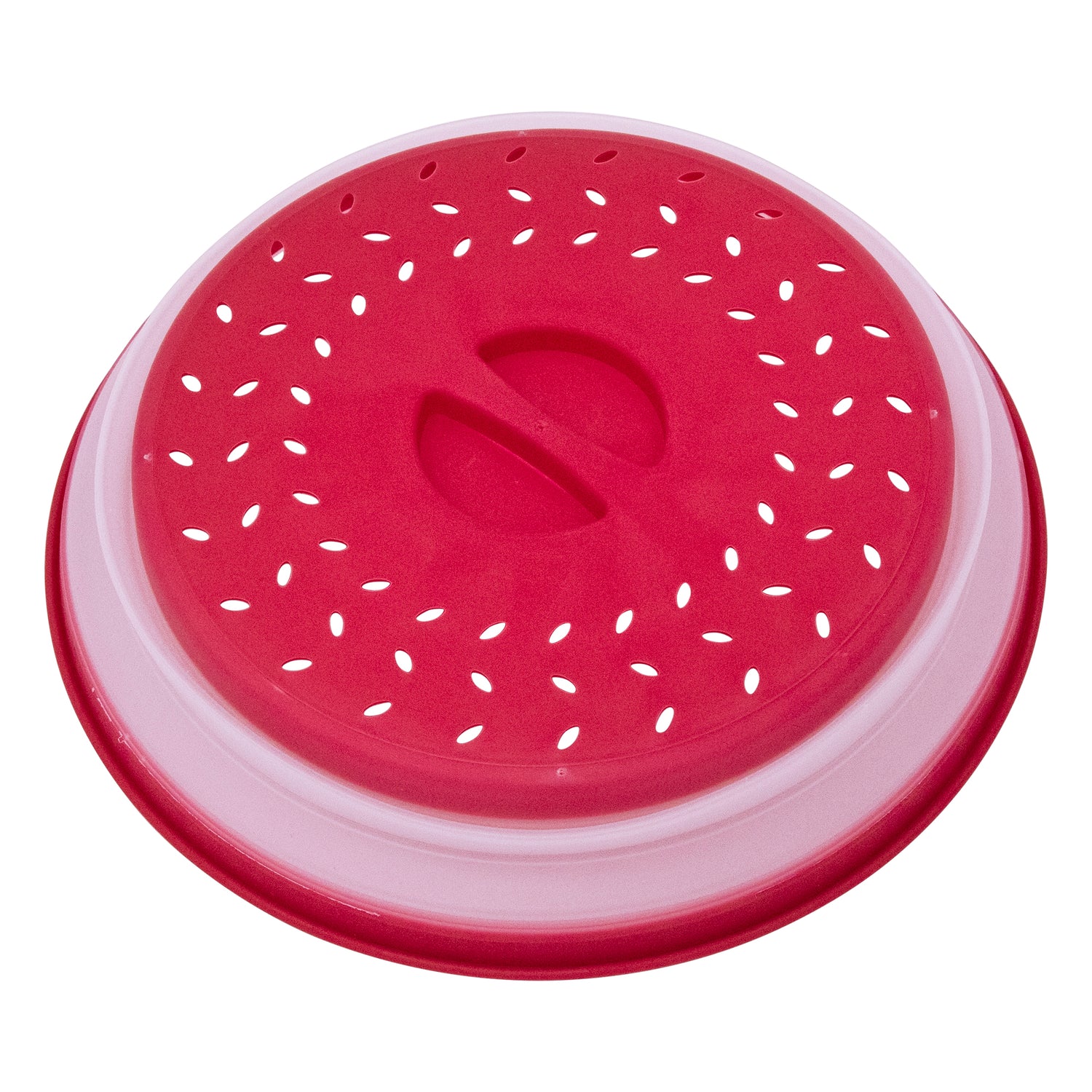 Microwave Cover for Food Collapsible Microwave Splatter Cover with Steam Vents Microwave Colander BPA Free - Assorted Colours