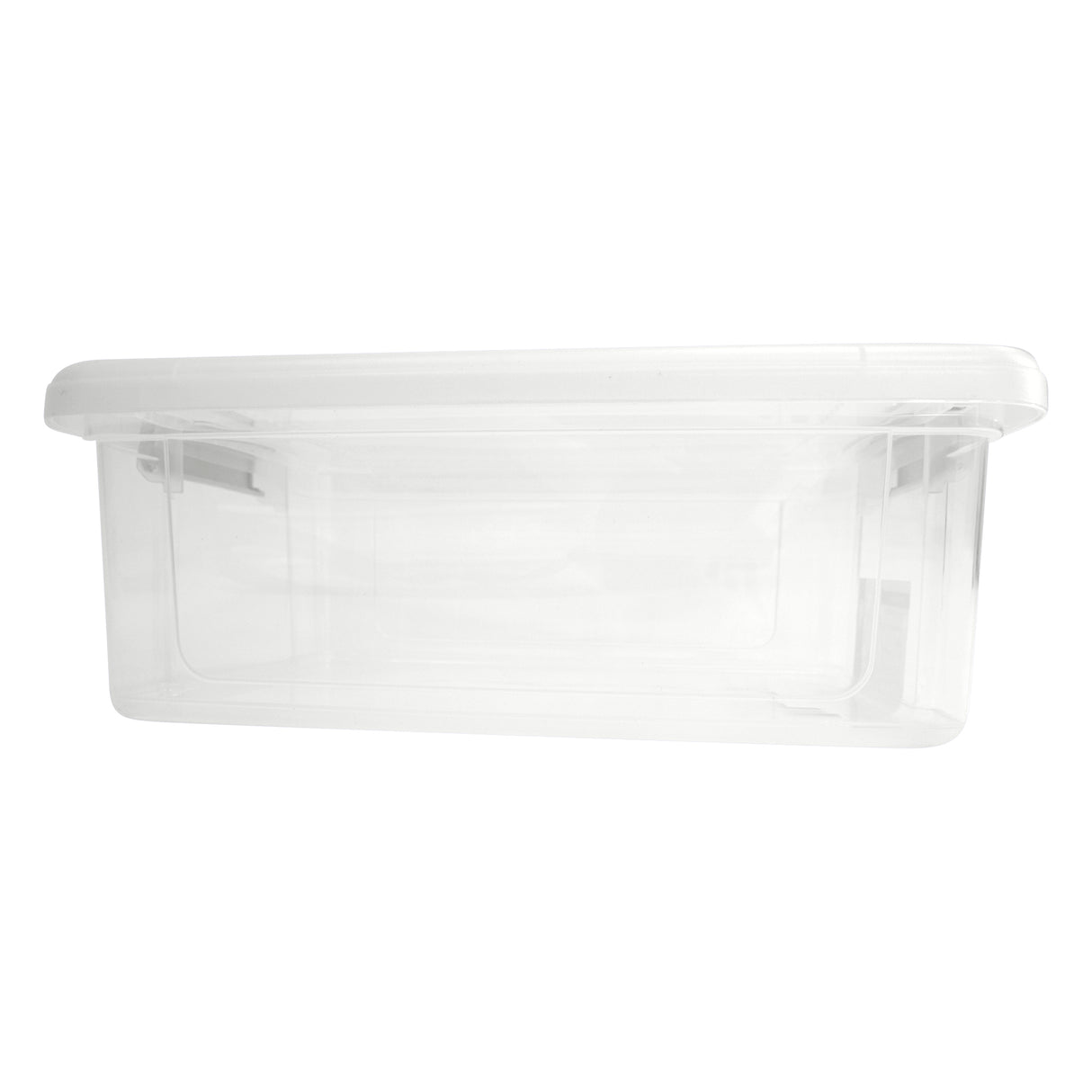 Plastic Storage Box with Lids | Stackable Clear Containers for Kitchen, Office, Crafts, Tools & Household Essentials (12 Litre)