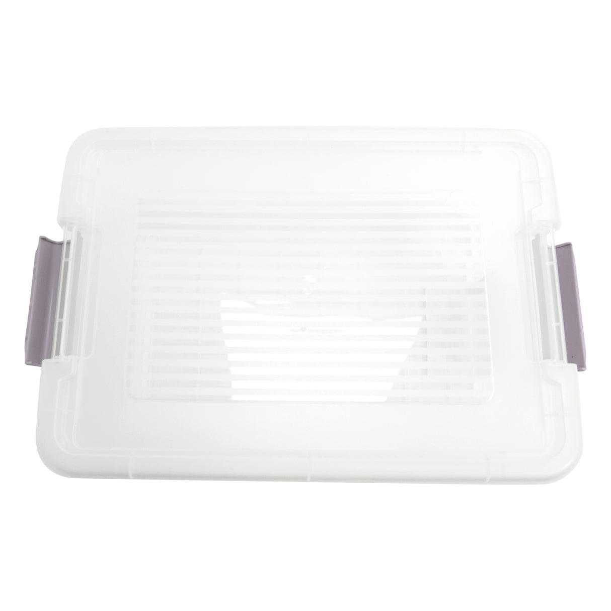 Plastic Storage Box with Lids | Stackable Clear Containers for Kitchen, Office, Crafts, Tools & Household Essentials (12 Litre)