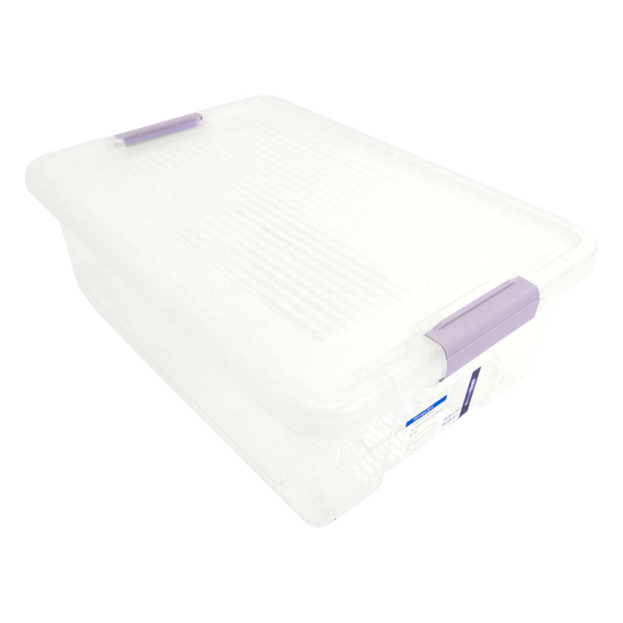 Plastic Storage Box with Lids | Stackable Clear Containers for Kitchen, Office, Crafts, Tools & Household Essentials (20 Litre)