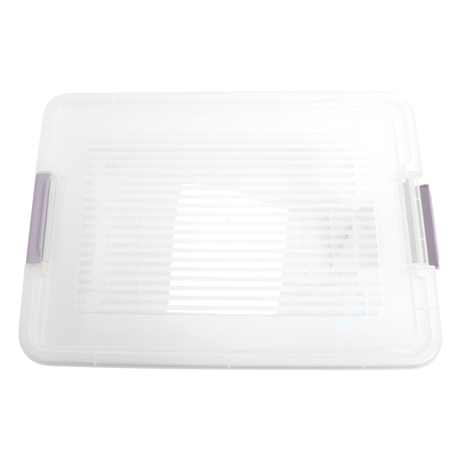 Plastic Storage Box with Lids | Stackable Clear Containers for Kitchen, Office, Crafts, Tools & Household Essentials (20 Litre)