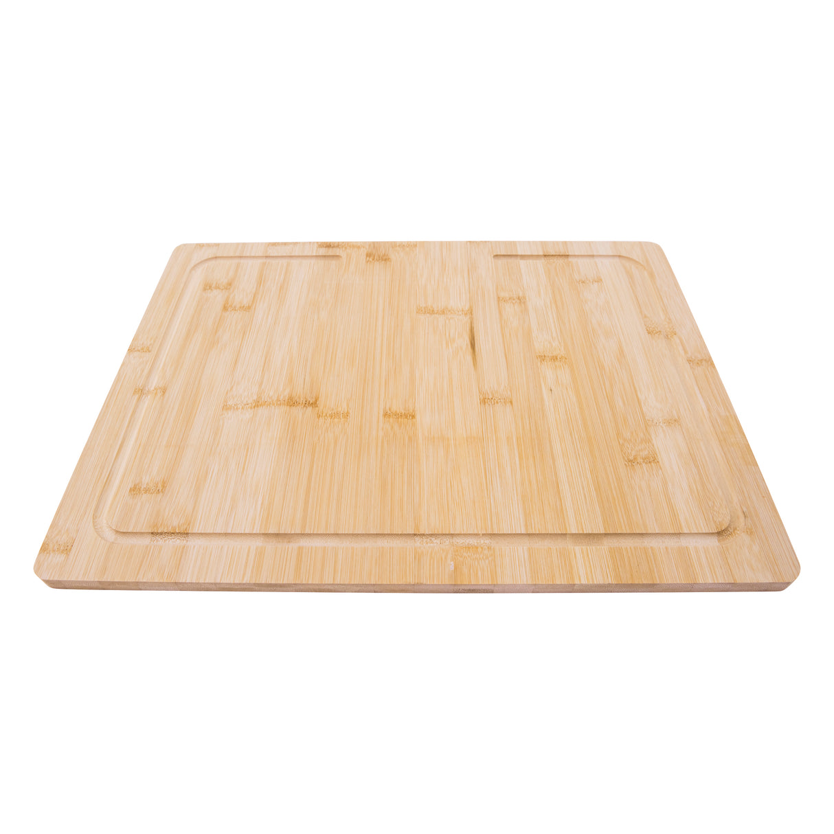 Bamboo Cutting Board with Juice Groove, Counter Edge Design, for Meat, Vegetables, Bread