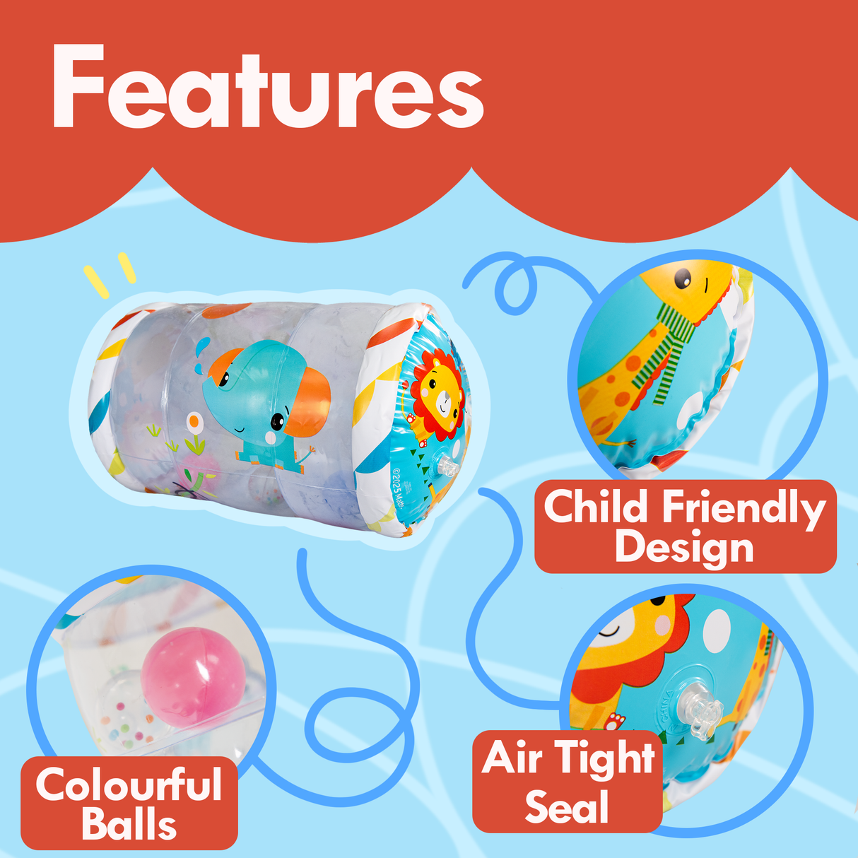 Fisher-Price Inflatable Baby Roller