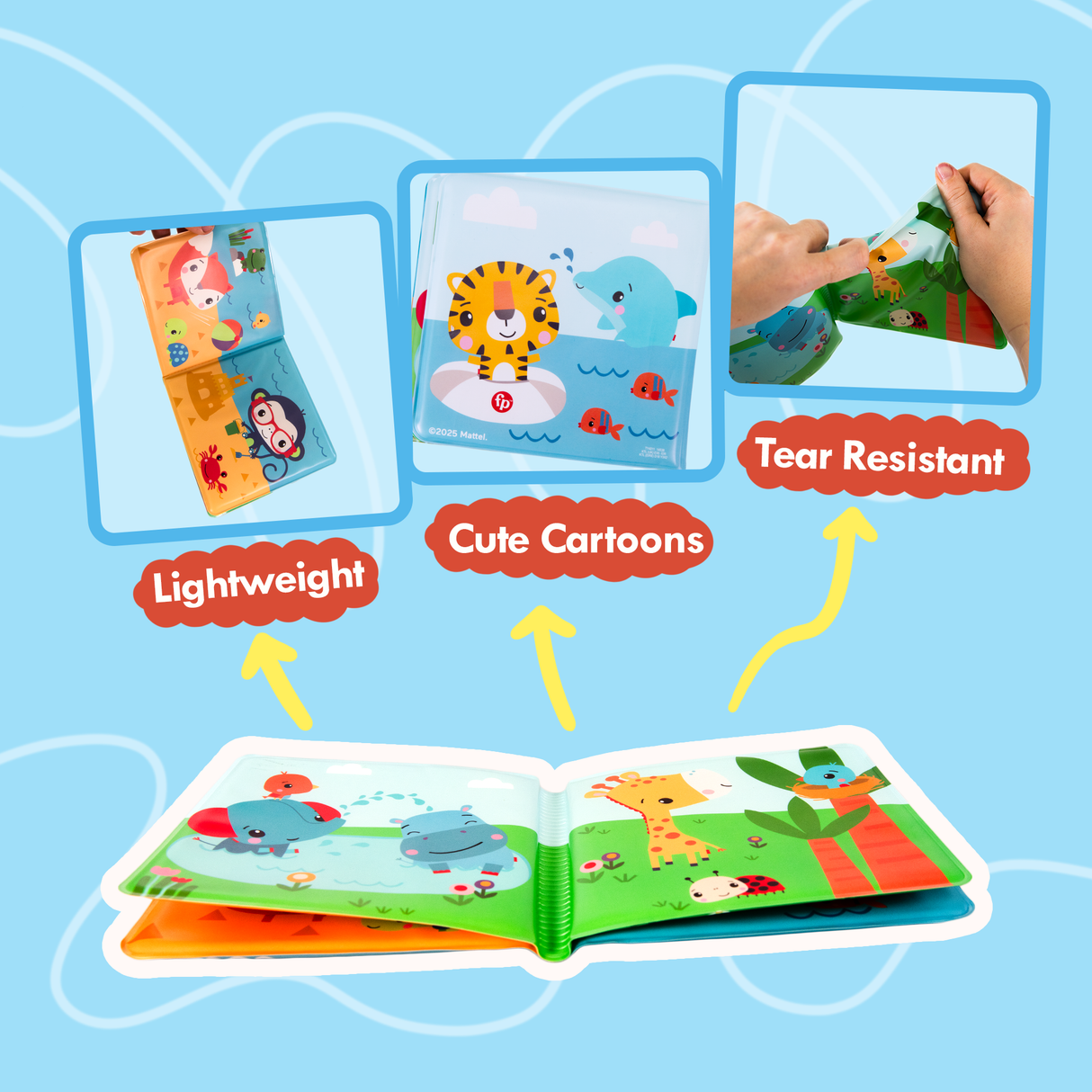 Fisher-Price Baby’s Bath Book