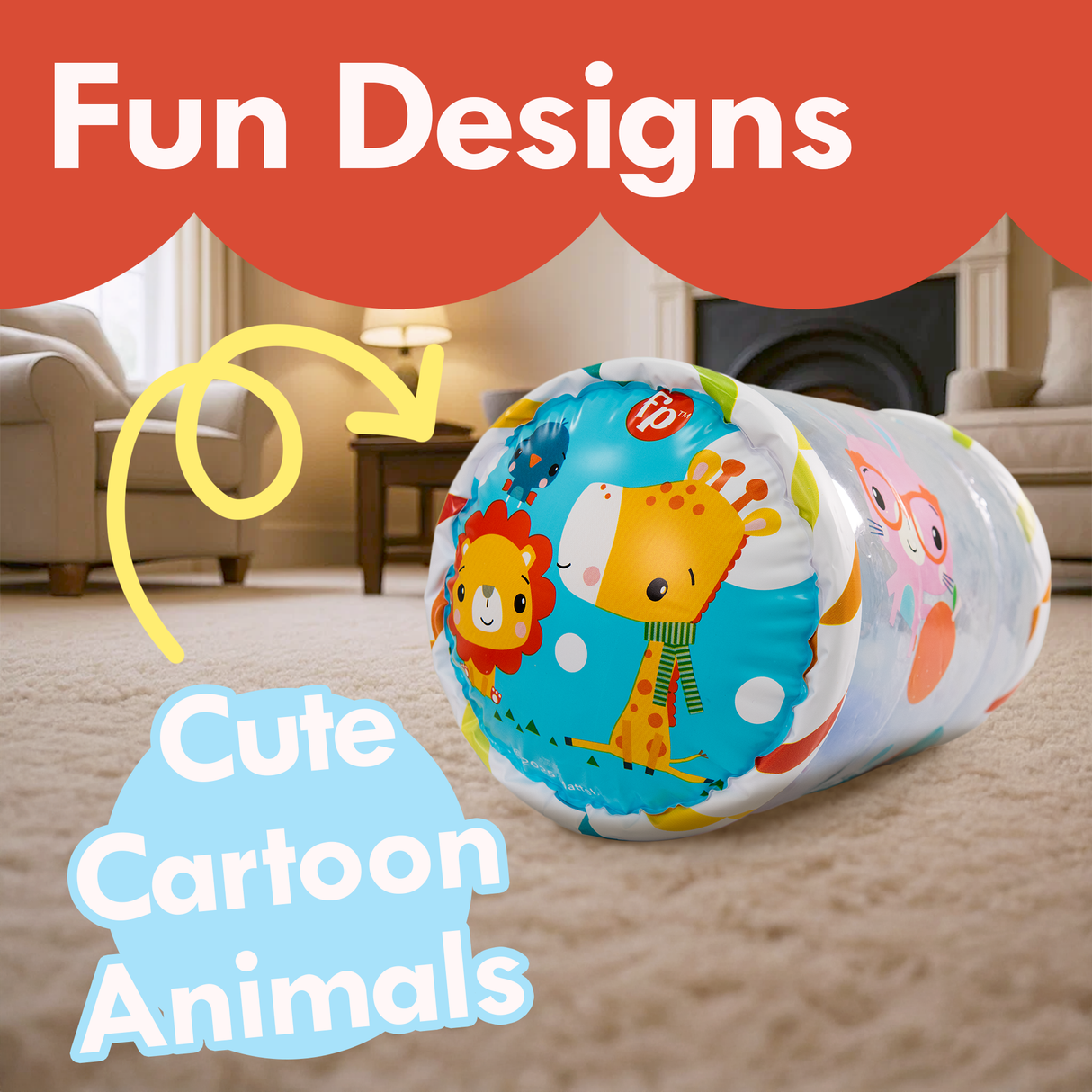 Fisher-Price Inflatable Baby Roller