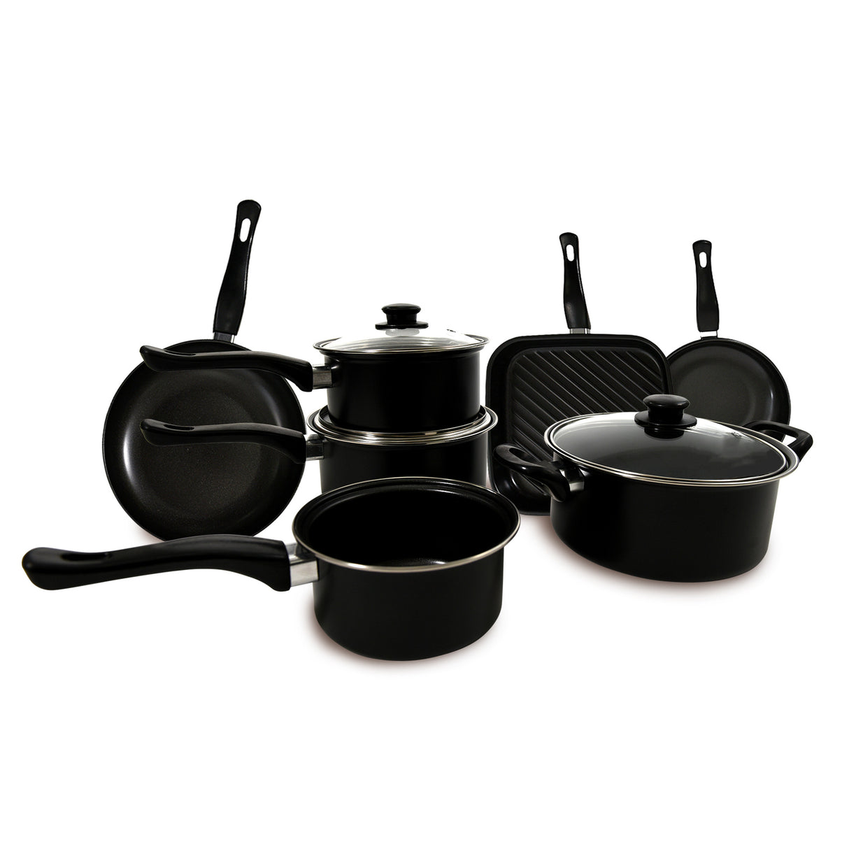 10 Piece Non Stick Pots & Pans Starter Set