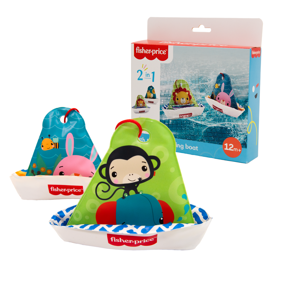 Fisher-Price 2-in-1 Bath Sailing Boat Toy