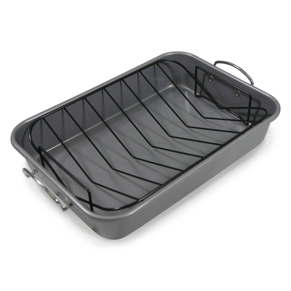 Non-Stick Roasting Tray with Removable Wire Rack