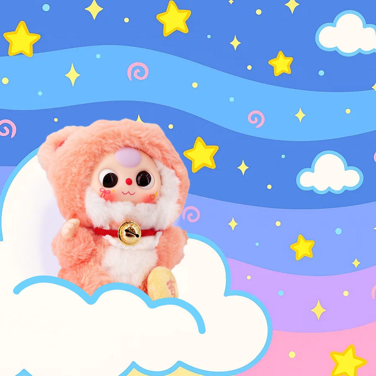 Baby Three Billionaire Cat | Collectible Blind Box