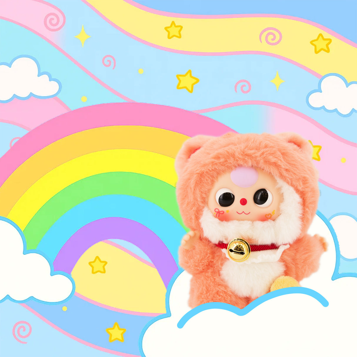 Baby Three Billionaire Cat | Collectible Blind Box