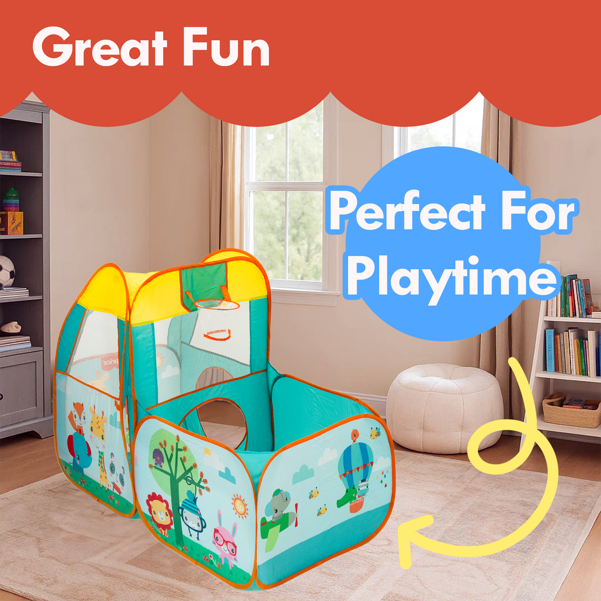 Fisher-Price Ball Pit Playset with 25 Play Balls