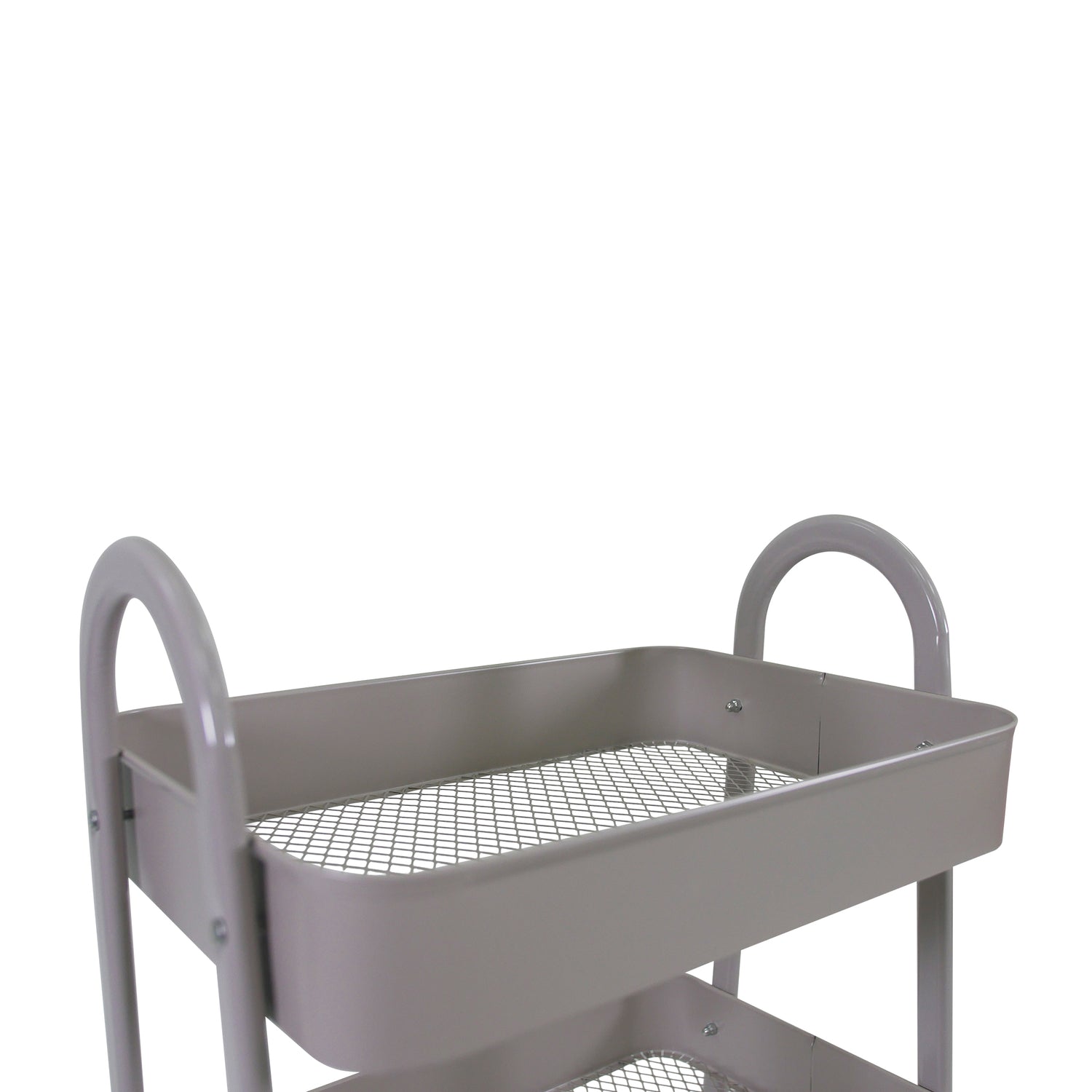 Sand 3 Tier Kitchen Trolley on Wheels | Libbi Lou