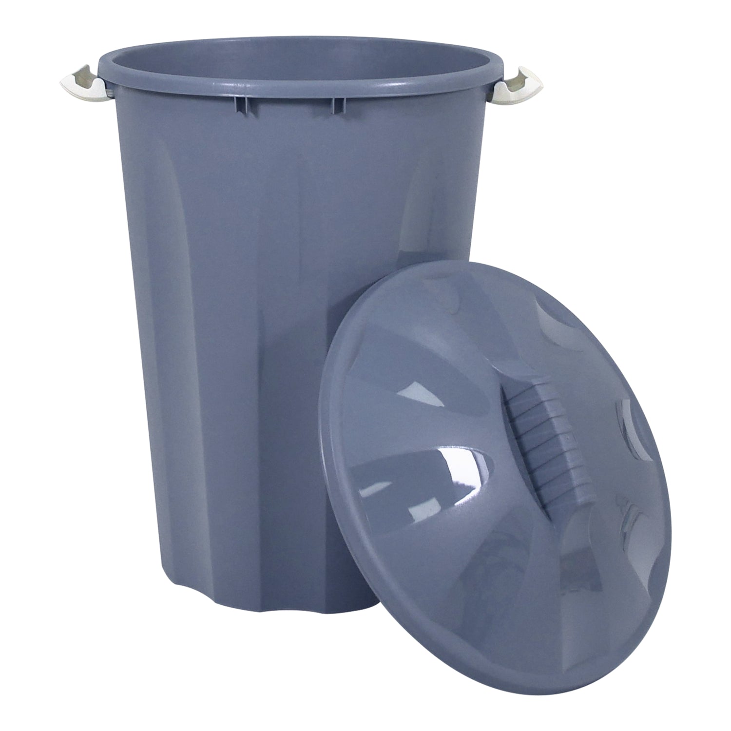 Kitchen Bin 40L Capacity Disposal Waste Rubbish Bin with Removable Lid – 60x40x43cm Durable Waste Bin for Home, Kitchen, Garden & Office - 3 Assorted Colours