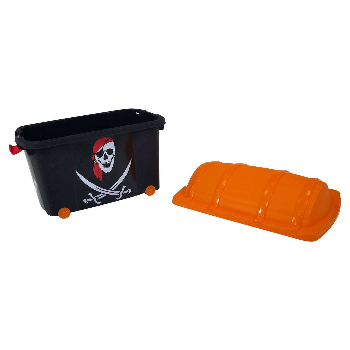 Pirate Treasure Storage Box | Kids Toy Chest with Lid