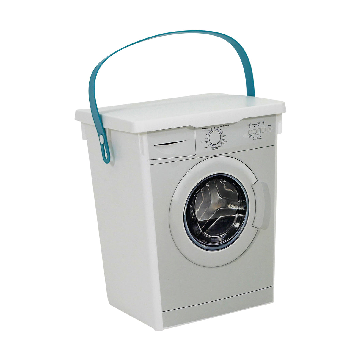 Drying Peg Storage Box Container 5L – Peg Basket Box Compact Organiser for Clothesline Pegs & Clips - (23.5x19x19cm)