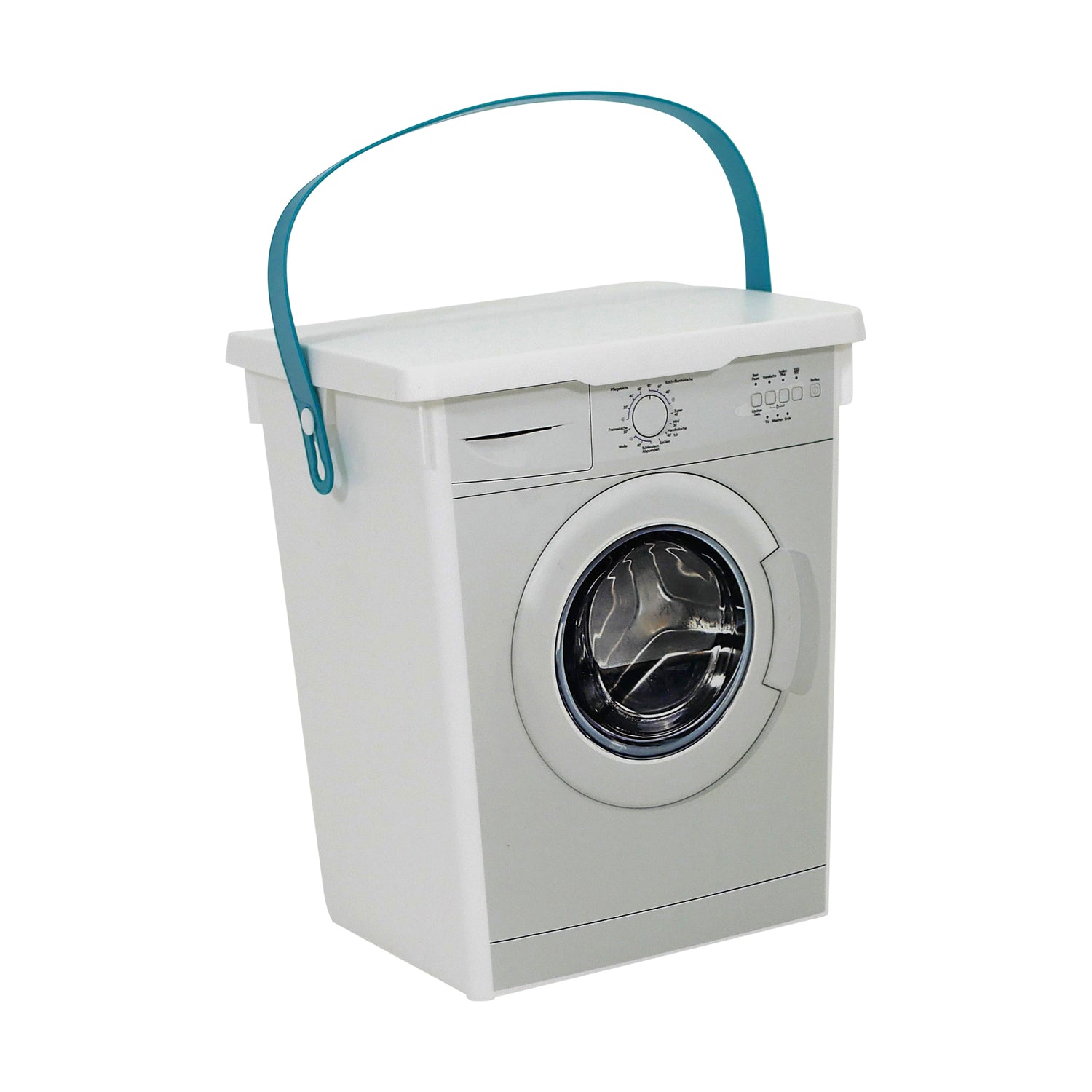 Drying Peg Storage Box Container 5L – Peg Basket Box Compact Organiser for Clothesline Pegs & Clips - (23.5x19x19cm)