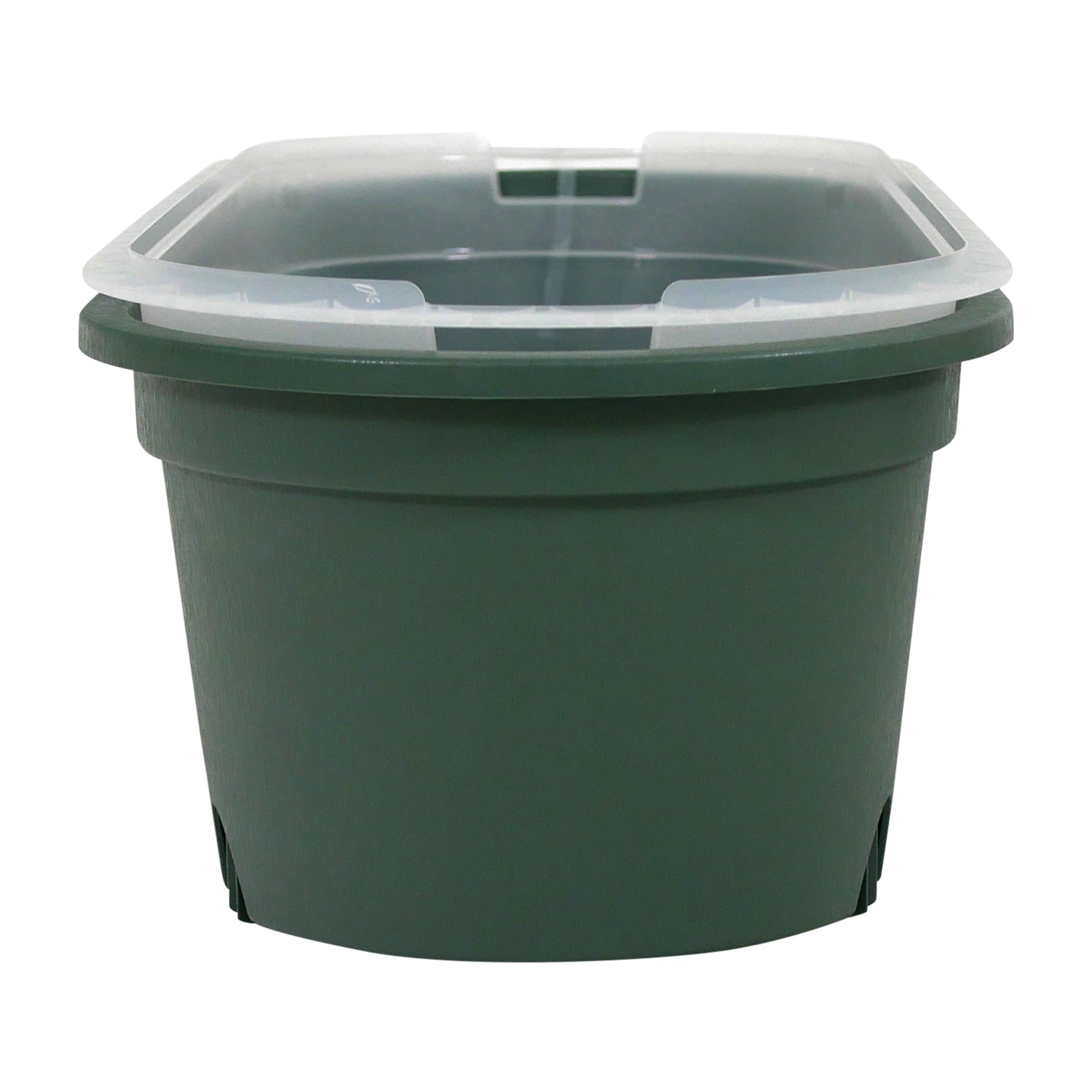 Raised Garden Bed, Elevated Planter Box with Greenhouse Lid and Legs, Portable Container for Vegetables and Herbs, Green (Green)