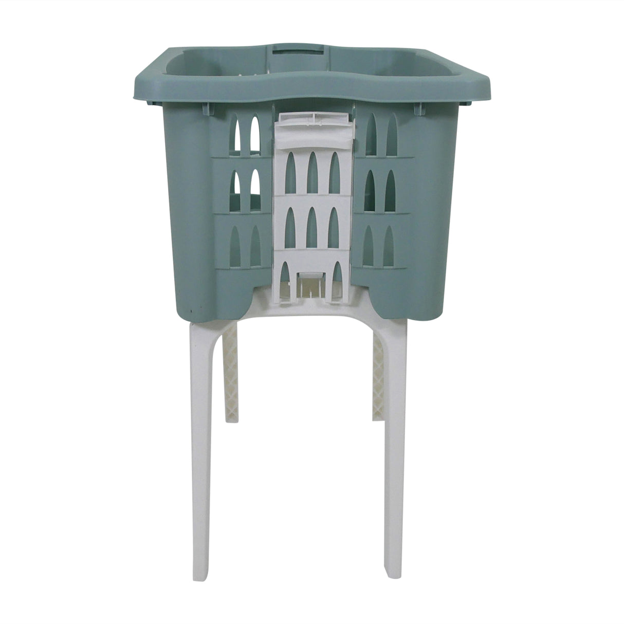 Foldable Laundry Basket with Legs with Ventilated Design | 3 Assorted Colours - 1 sent at Random