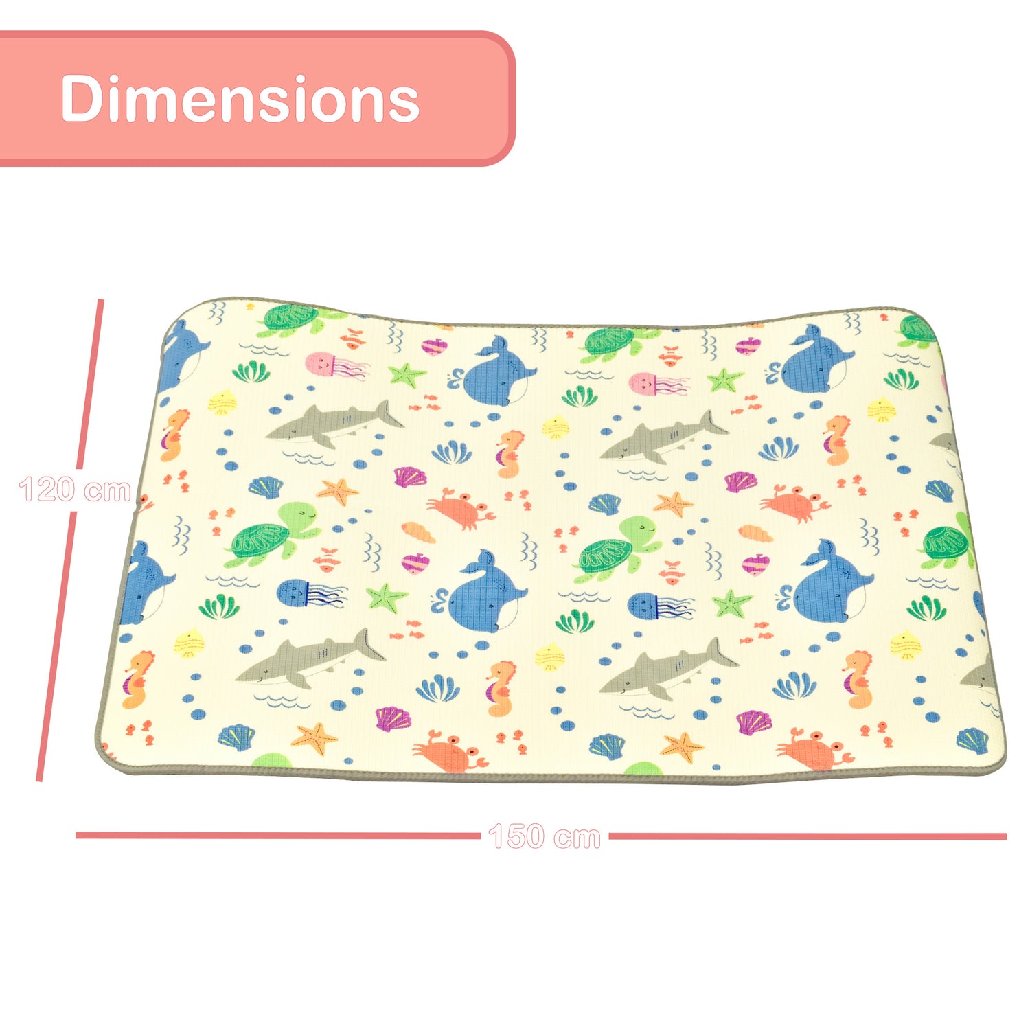 Large Sea Life Playmat