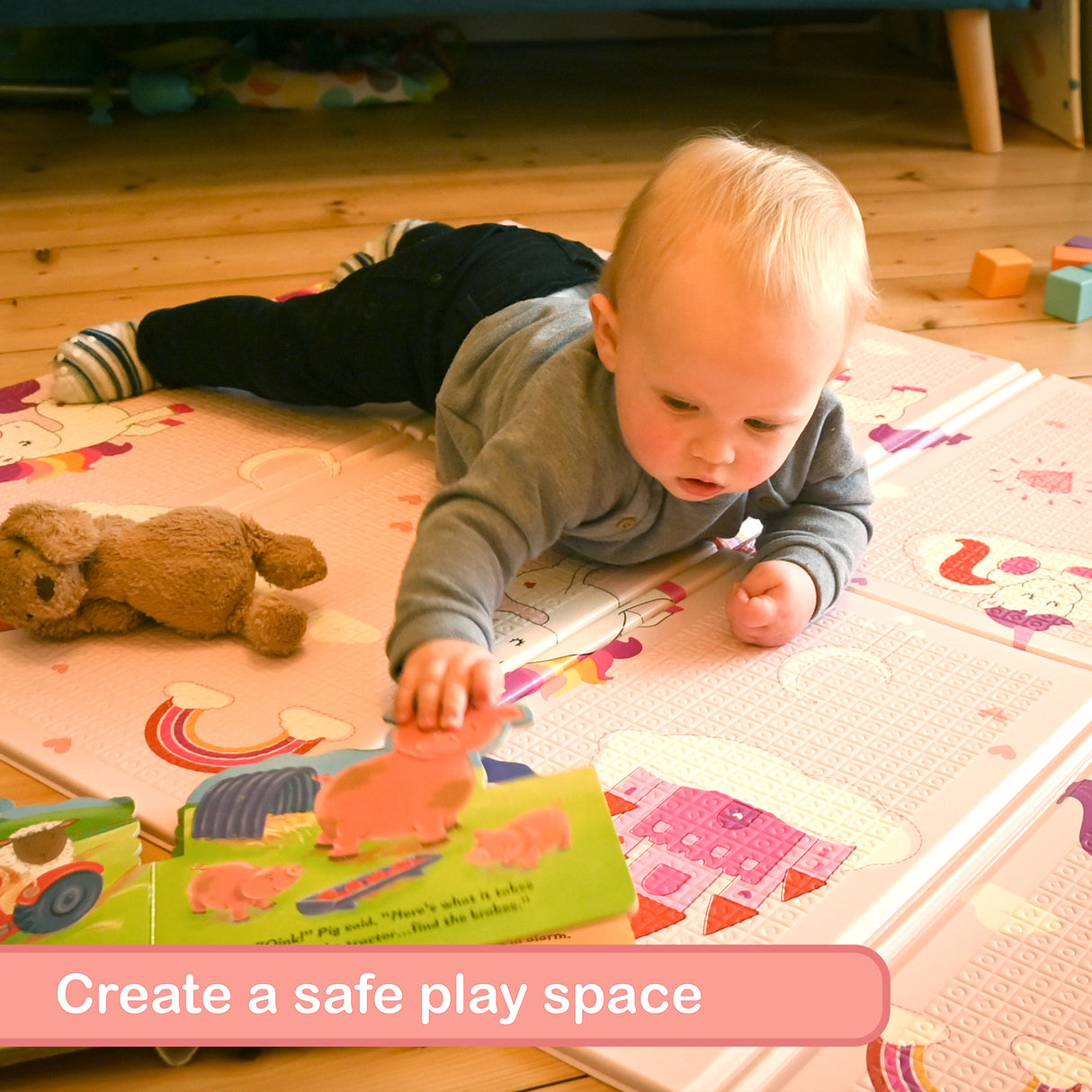 Unicorn Play Mat (120x90cm)