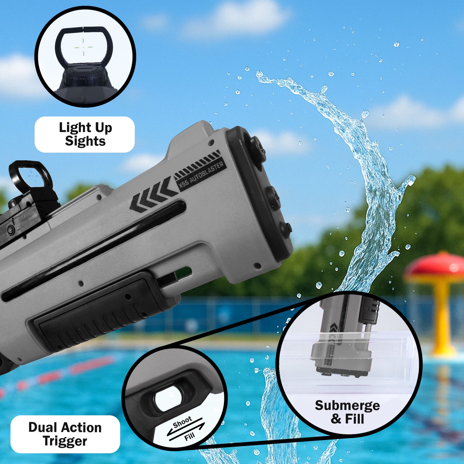 Automatic Electric Water Gun