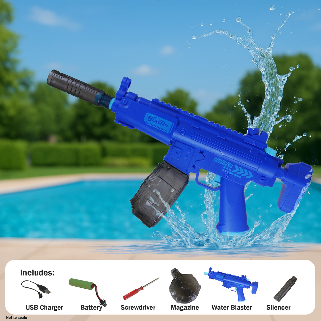 MP4 Automatic Water Gun