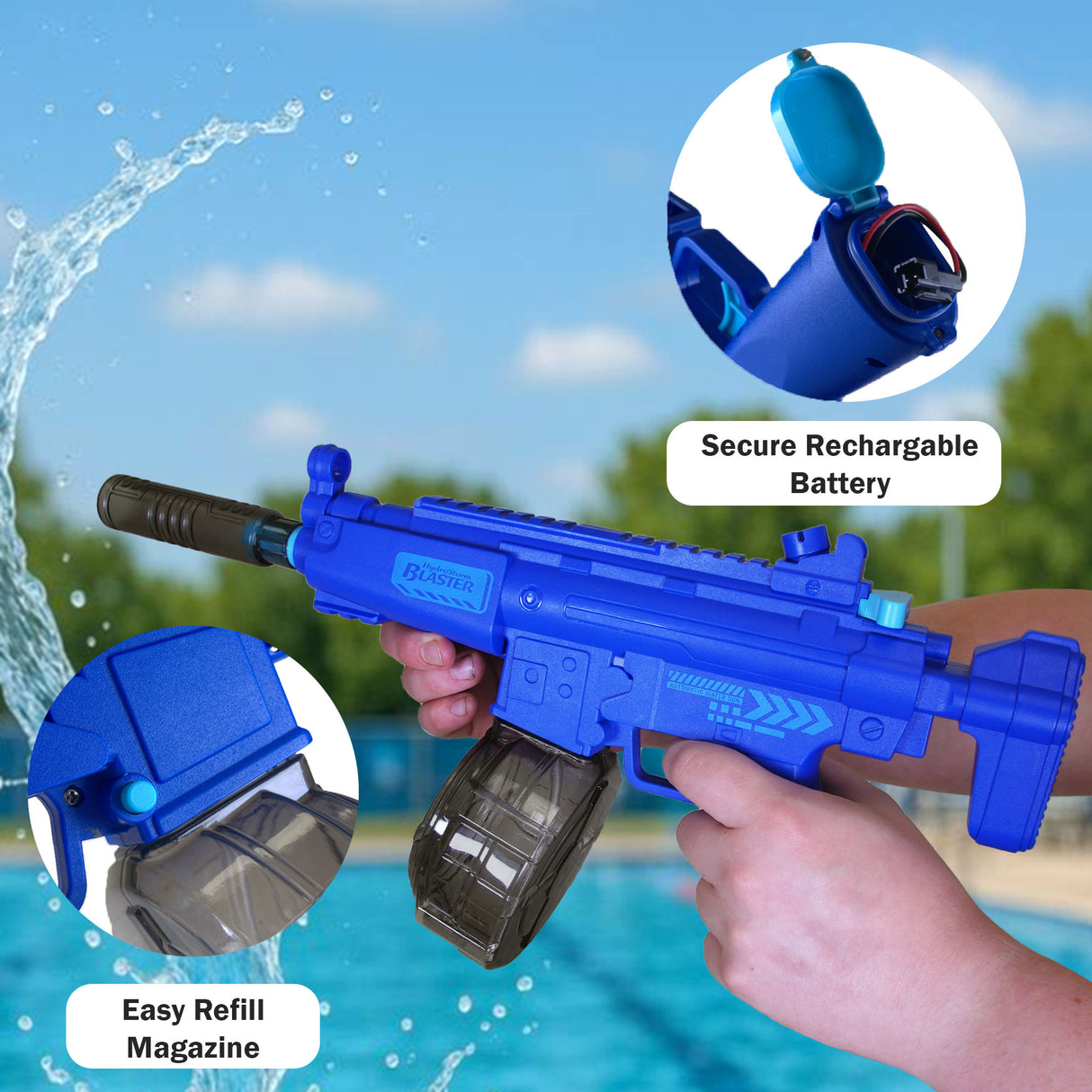 MP4 Automatic Water Gun