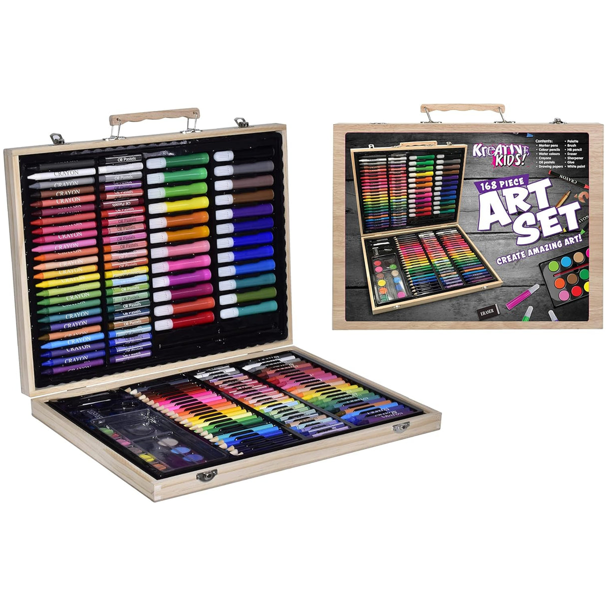 Wooden Art Set