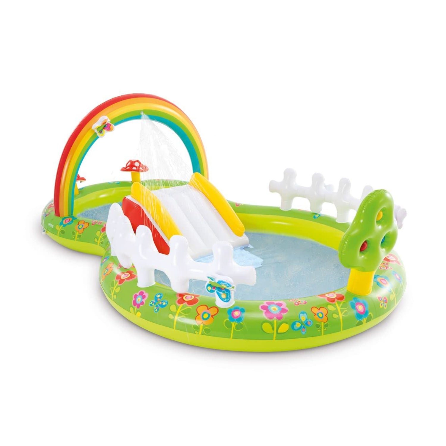 Intex My Garden Inflatable Play Center with Slide and Sprayer