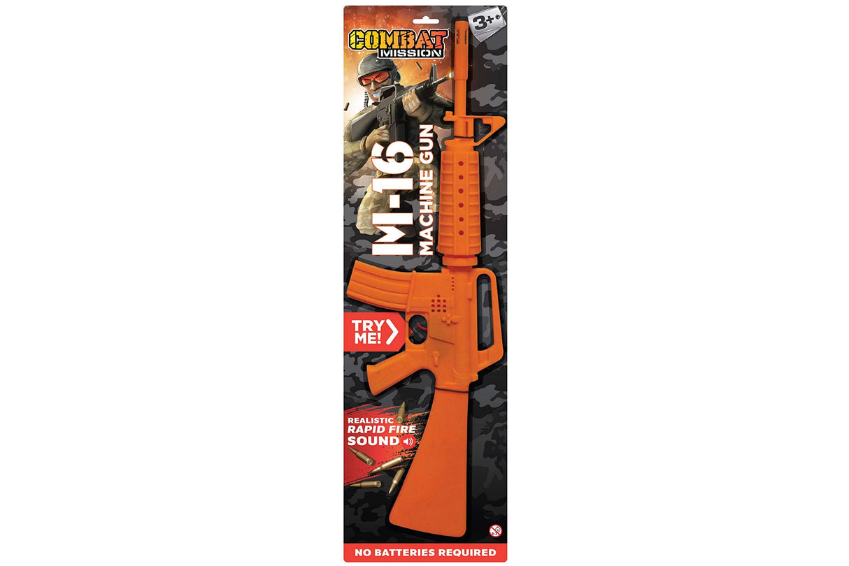 Toy M-16 Machine Gun With Sound Effects