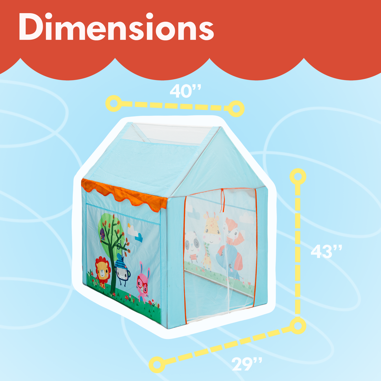 Fisher-Price Sunshine Tent Game House