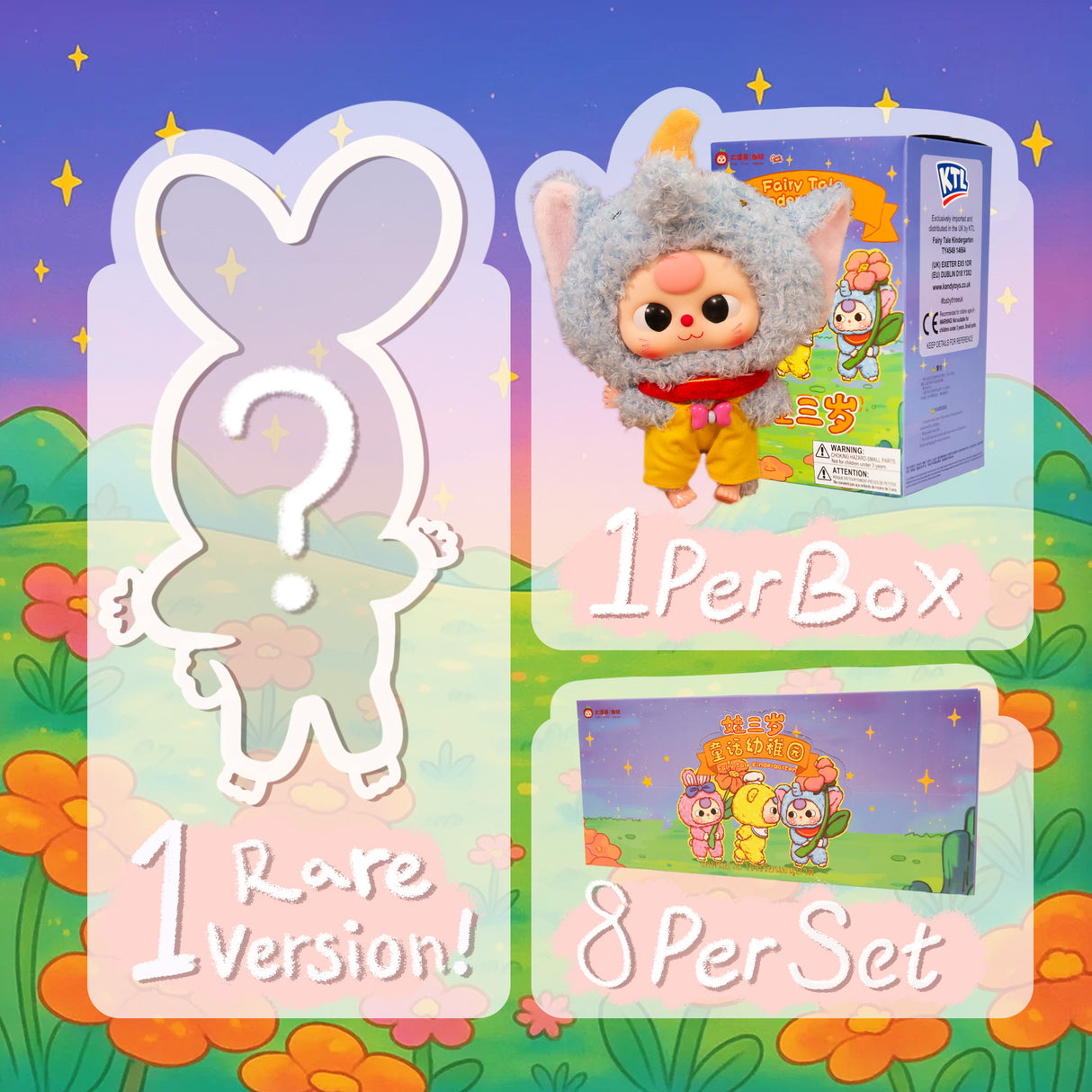 Baby Three Fairy Tale Kindergarten | Collectible Blind Box