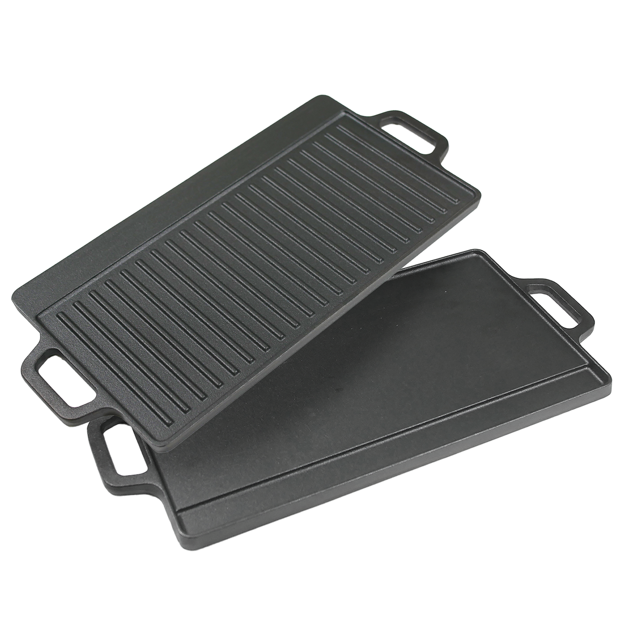 Reversible Cast Iron Griddle Plate