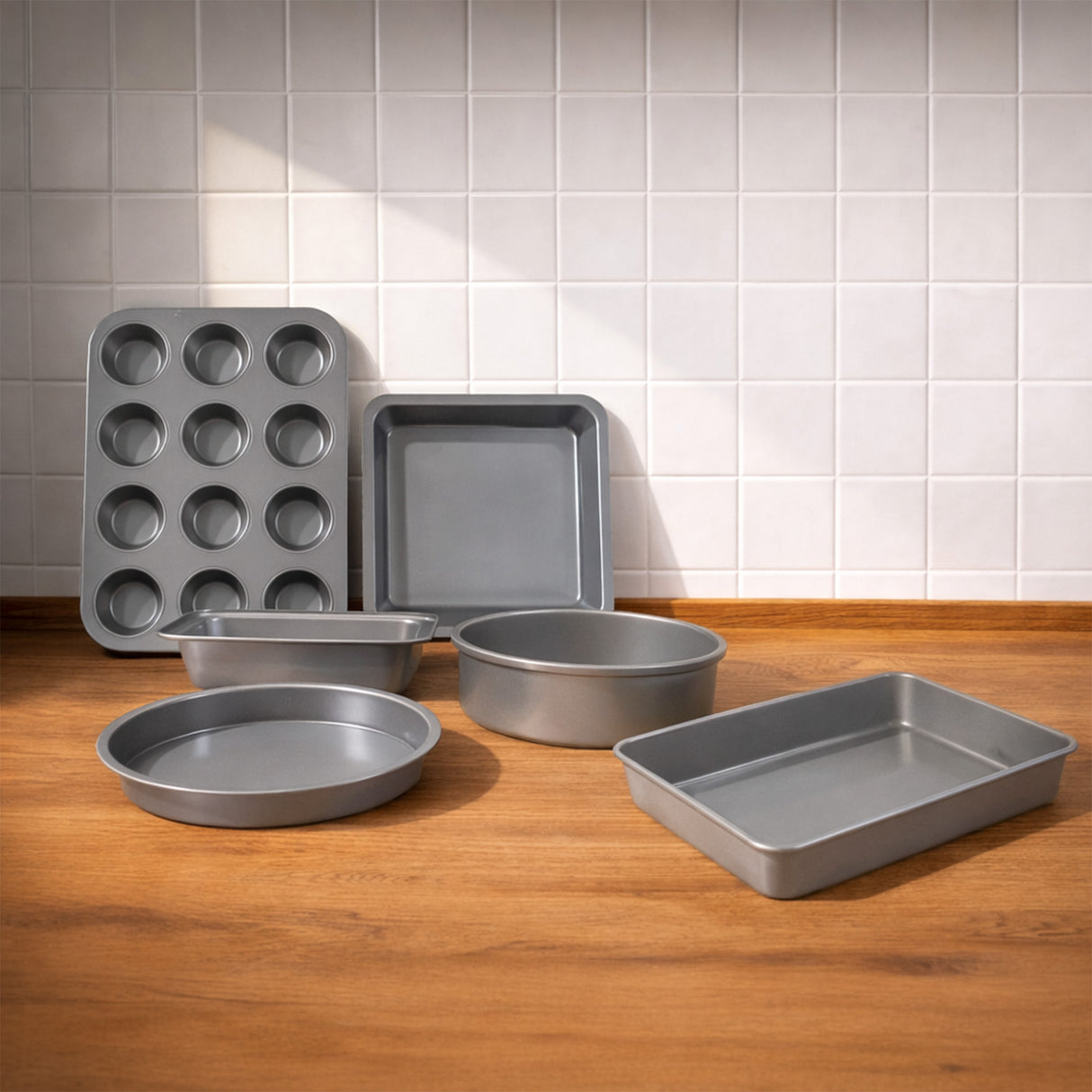 Non-Stick 6 Piece Baking Set