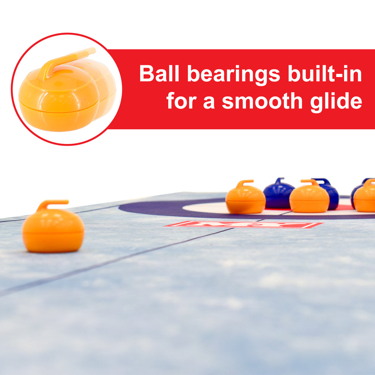 Table Top Shuffleboard, Bowling, Curling, 3-in-1 Game