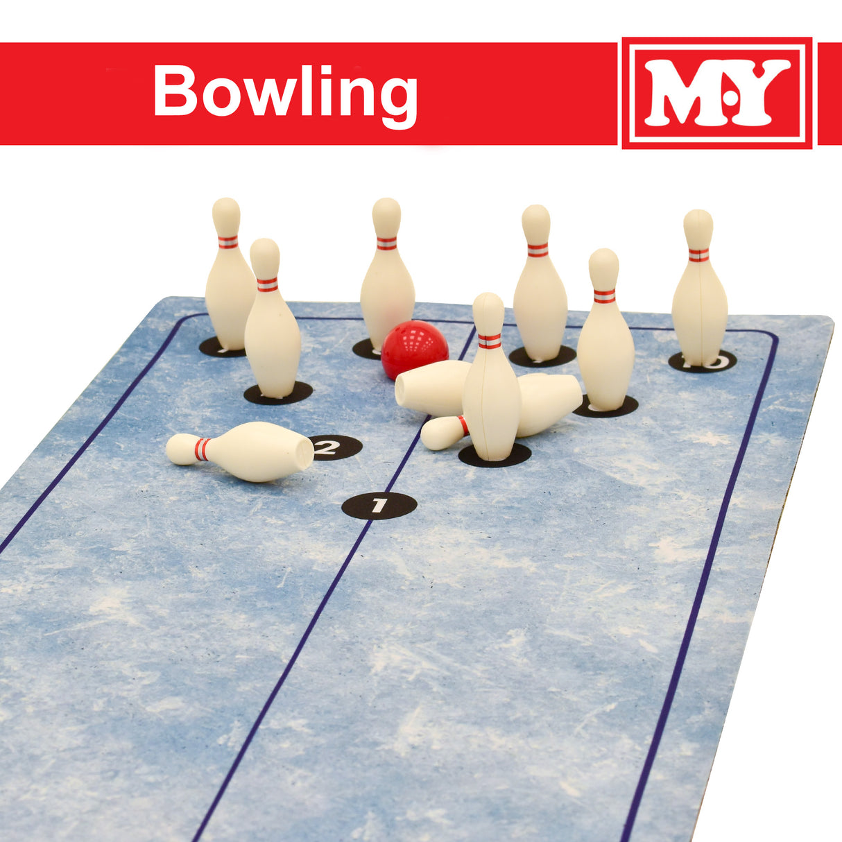 Table Top Shuffleboard, Bowling, Curling, 3-in-1 Game