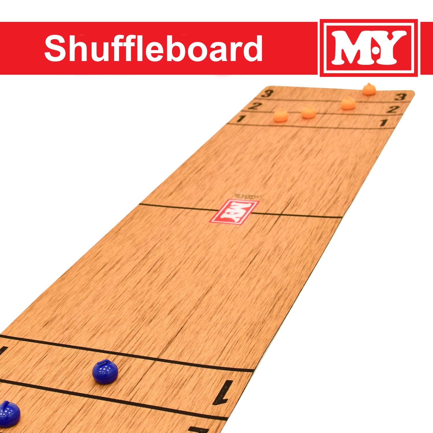 Table Top Shuffleboard, Bowling, Curling, 3-in-1 Game