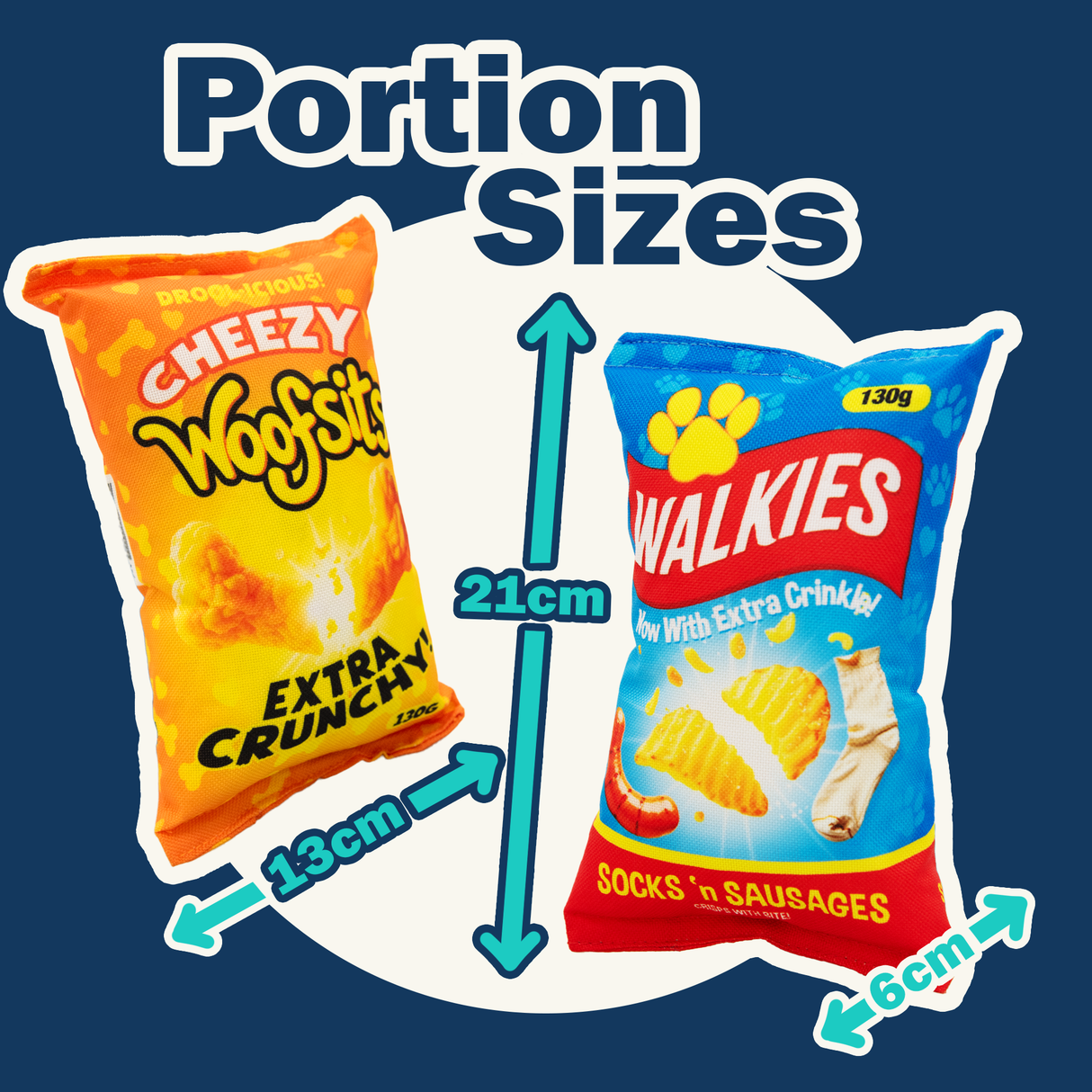 Crisp Bag Dog Toy