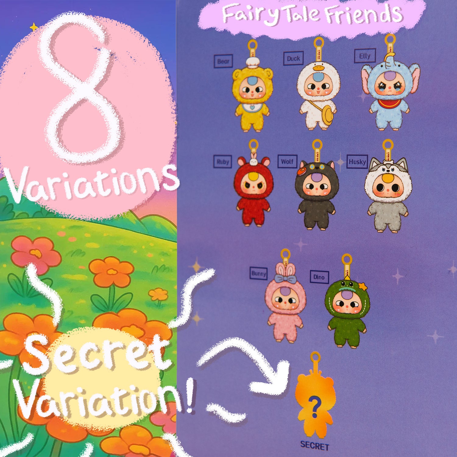 Baby Three Fairy Tale Kindergarten | Collectible Blind Box