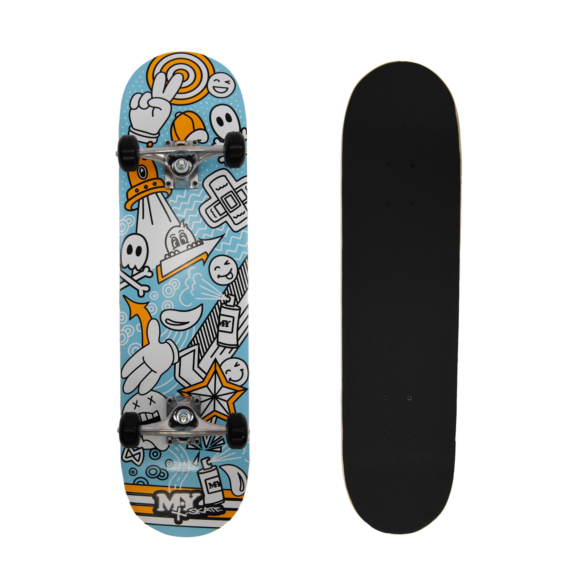 Browse our M.Y X-Skate Double Kick Skateboard | Planet Direct