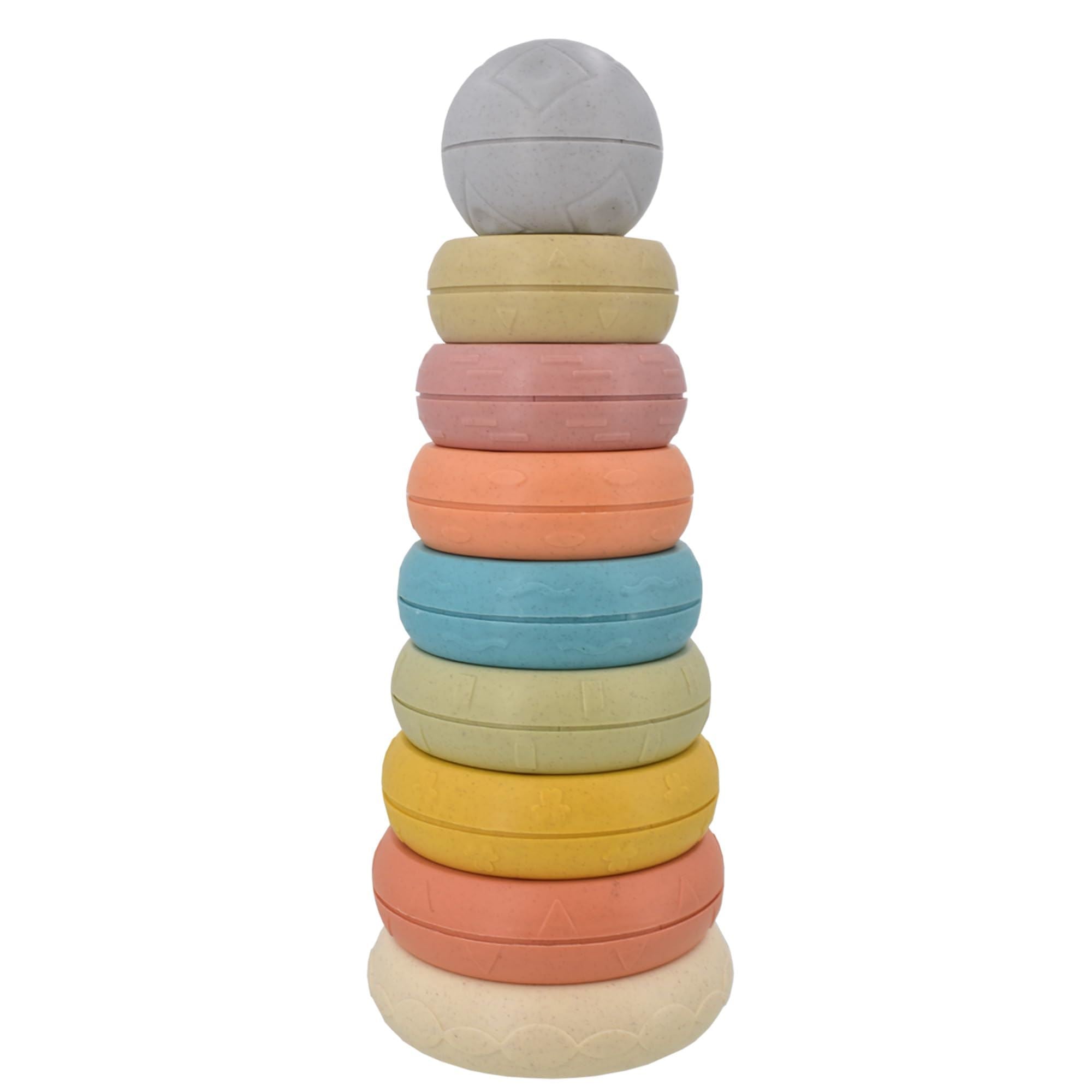Wheat Fibre Stacking Rings – Planet Direct