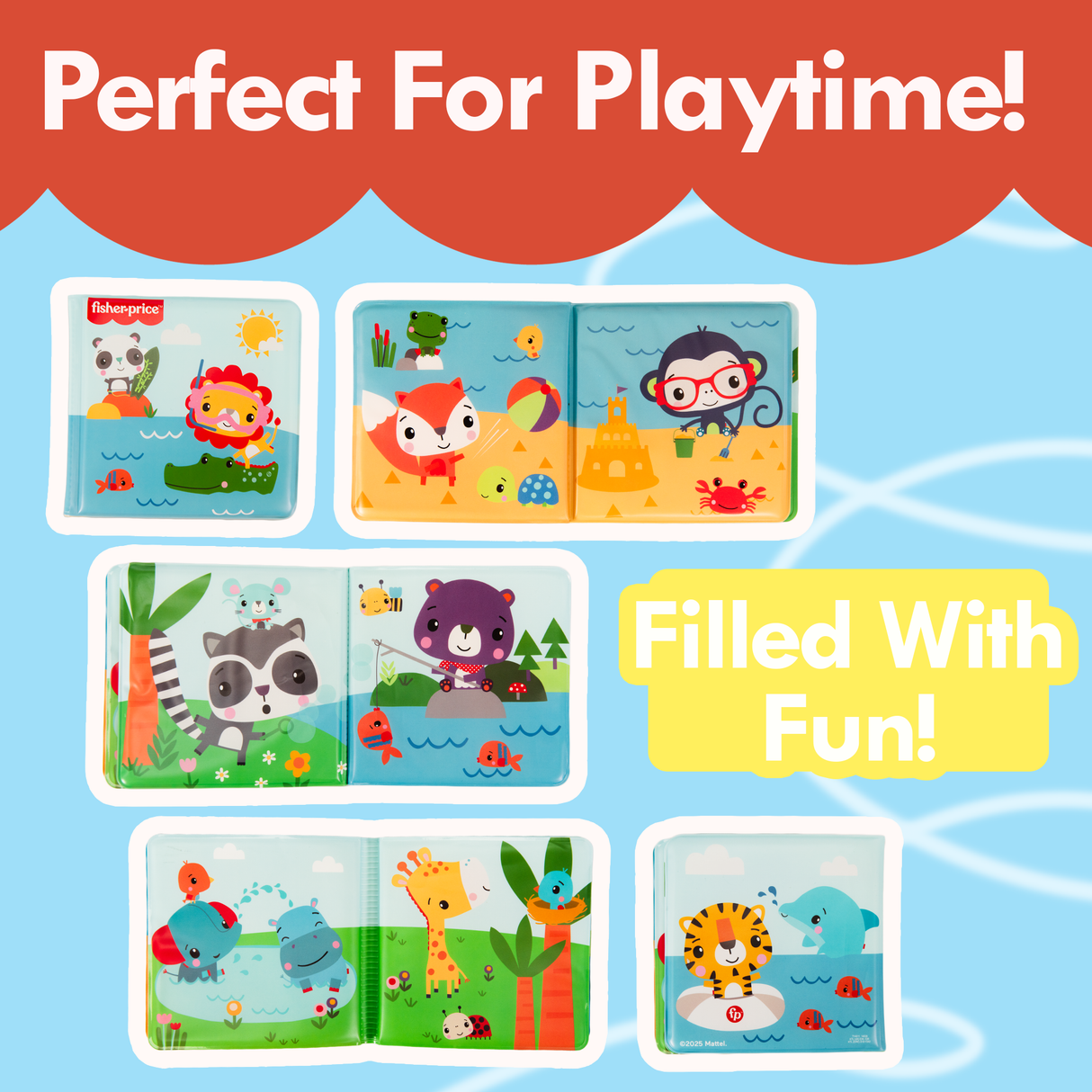 Fisher-Price Baby’s Bath Book