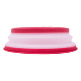Microwave Cover for Food Collapsible Microwave Splatter Cover with Steam Vents Microwave Colander BPA Free - Assorted Colours