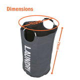 125L Grey Laundry Bag