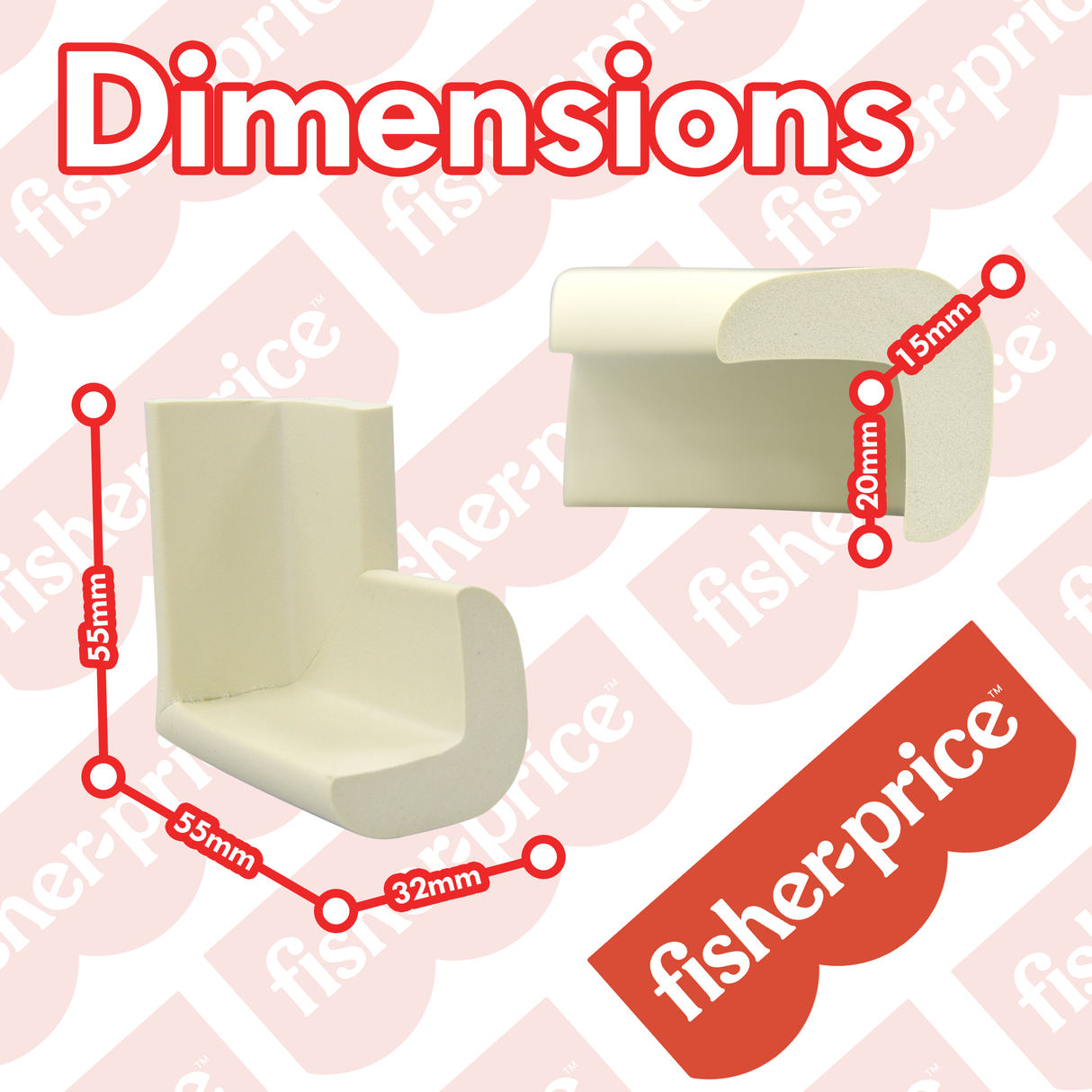 Fisher-Price Baby Safety Corner Protectors